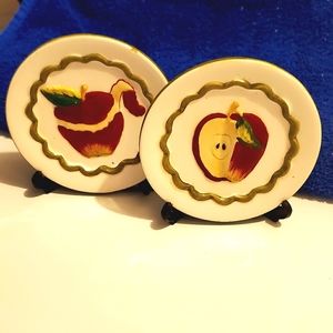 🍎 🍏 Apple decor Mini plate set